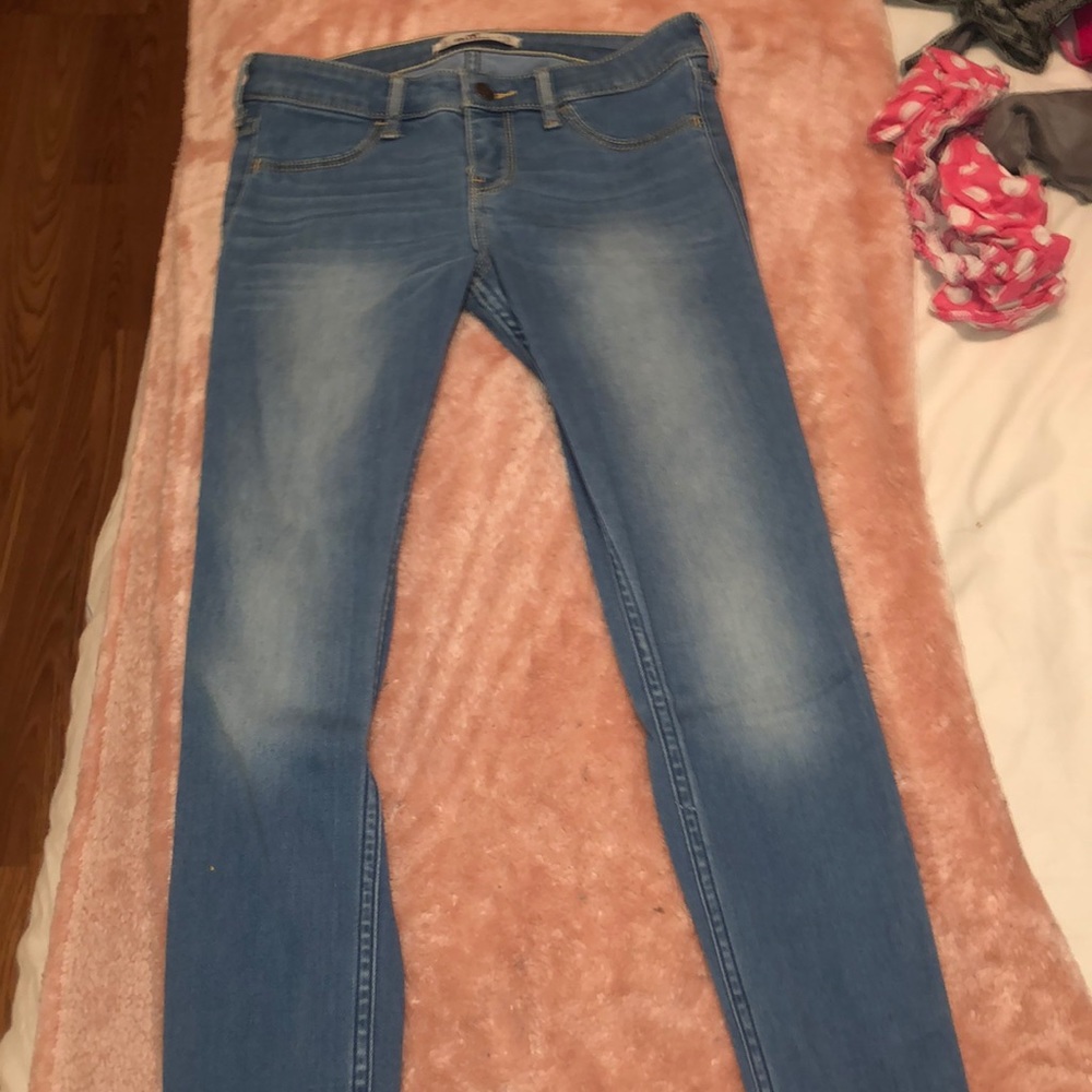 Hollister Blue Jeans 26w x 27l